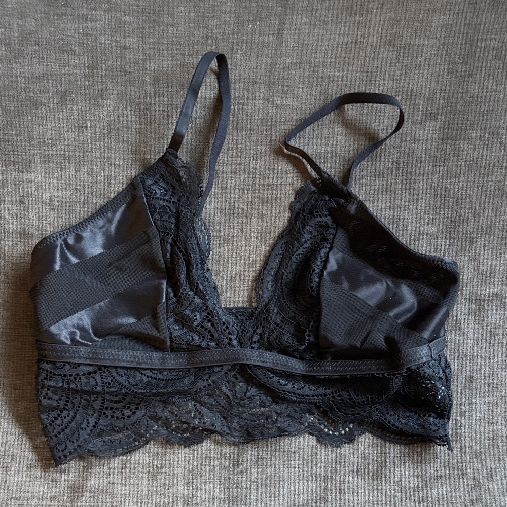 Dynamite Black Lace Bralette